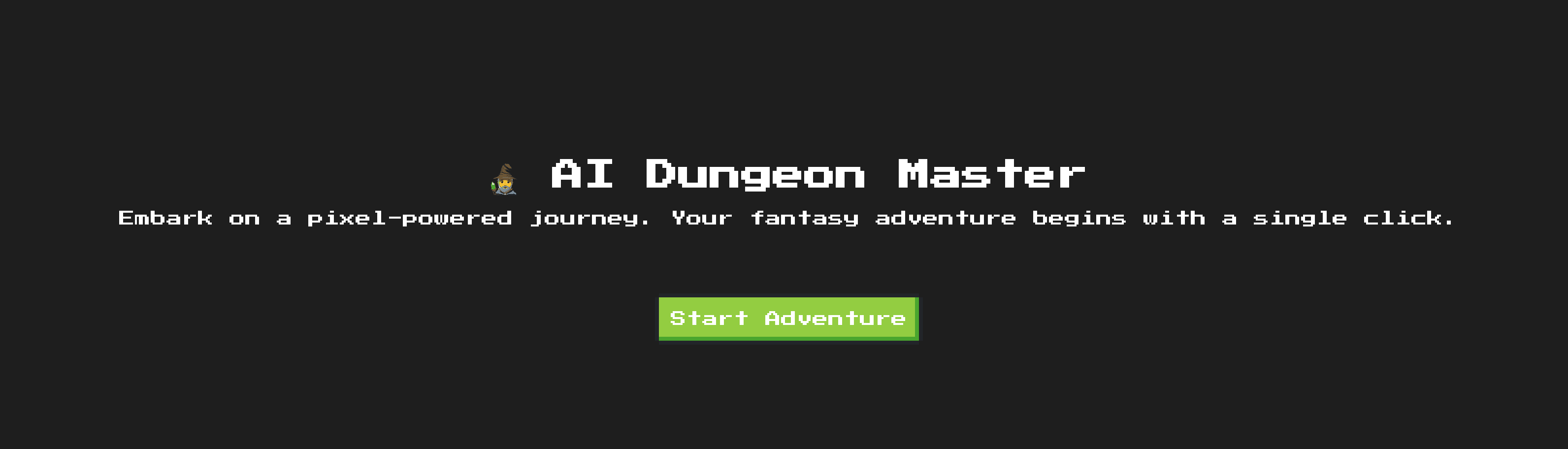 AI Dungeon Master project preview
